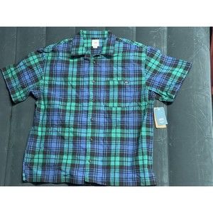 VANS ANAHEIM PLAID WOVEN SHIRT SZ Medium   Ai872